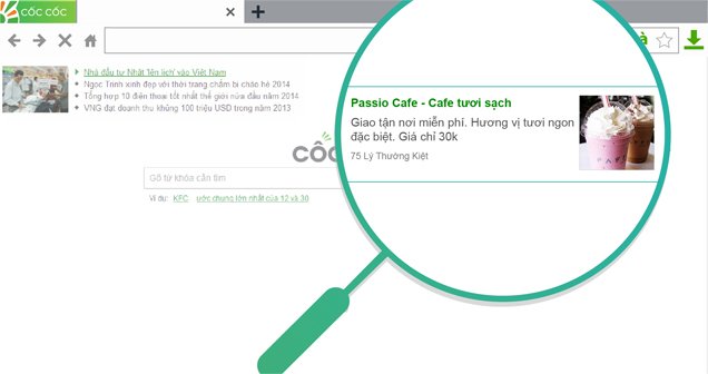 Quảng cáo Cốc Cốc bài viết
