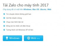 Tải ZALO Phiên Bản MỚI NHẤT Về Máy Tính & Điện Thoại MIỄN PHÍ Tải ZALO Phiên Bản MỚI NHẤT Về Máy Tính & Điện Thoại MIỄN PHÍ