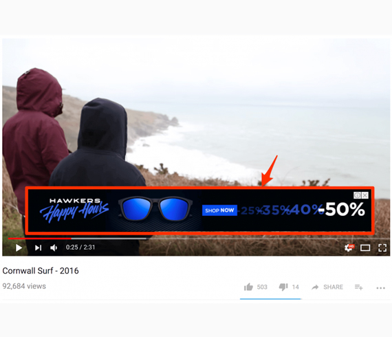In-video Overlay Ads