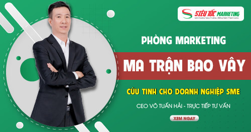 PHÒNG MARKETING THUÊ NGOÀI MA TRẬN BAO VÂY X 3 DOANH SỐ