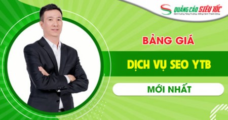 Bảng giá dịch vụ seo Youtube, đưa video lên top tìm kiếm 20234