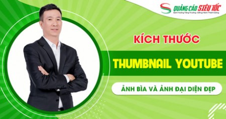 Kích thước thumbnail Youtube, ảnh đại diện, ảnh bìa ĐẸP