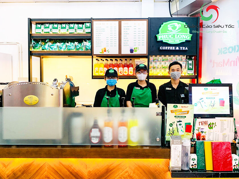 Nhân viên tại phúc long