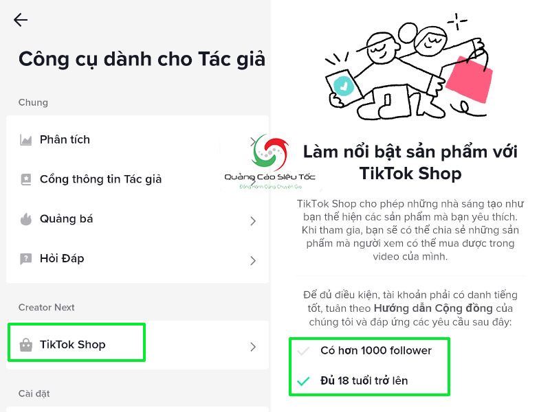 Đăng ký TikTok shop cần giấy tờ gì?