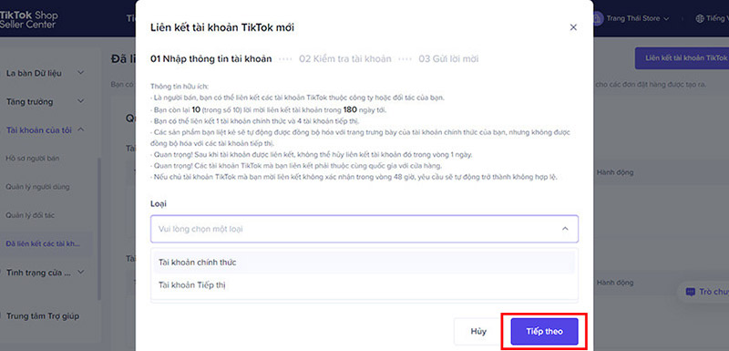 Cách đăng ký TikTok shop chưa đủ người theo dõi