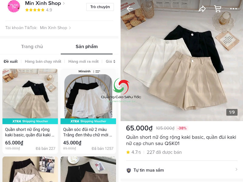 tạo tiktok shop