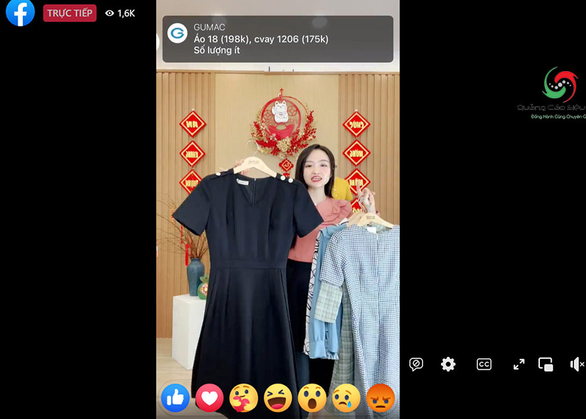 Quảng cáo livestream