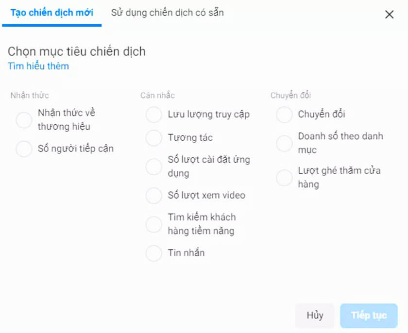 Chiến dịch chạy quảng cáo chuyển đổi TikTok