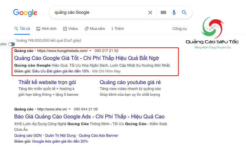 Không thể chẩn đoán quảng cáo có mục tiêu độ tuổi