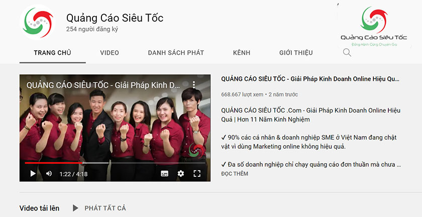 Nội dung video trực tiếp sinh động