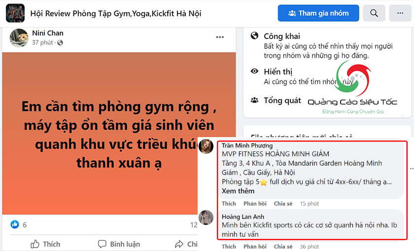 Seeding trên Fanpage lớn hội review, website Seeding trên Fanpage lớn hội review, website