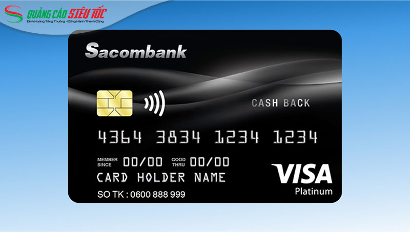 Thẻ VISA Sacombank Thẻ VISA Sacombank