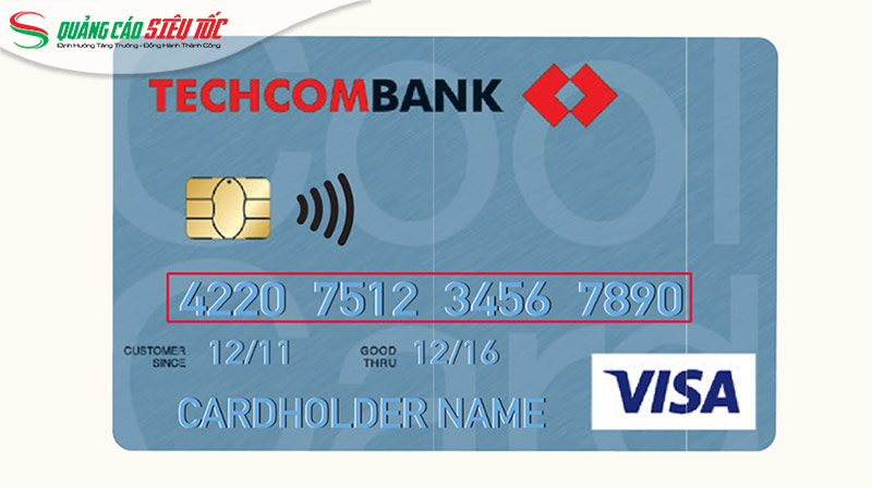 Thẻ VISA Techcombank Thẻ VISA Techcombank