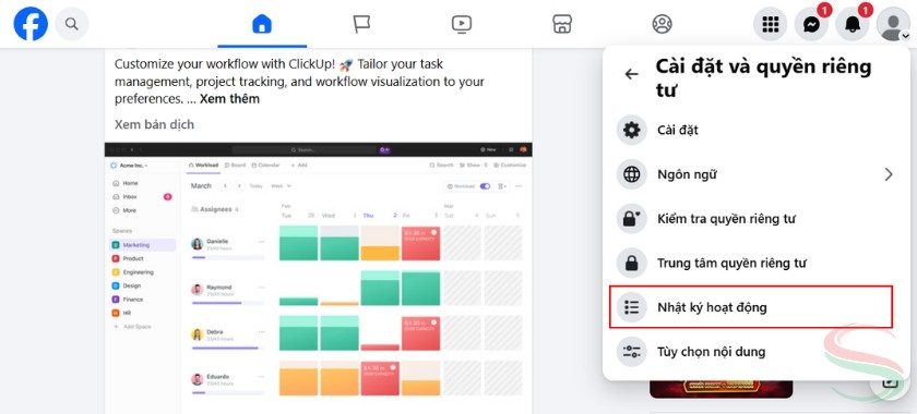 Cách unhide bài đăng Facebook trên máy tính Windows