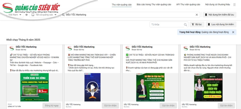 Quảng cáo Facebook là cách phát triển fanpage hiệu quả