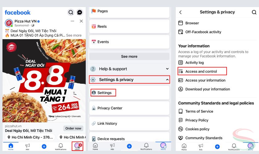 Hướng dẫn xóa fanpage trên điện thoại