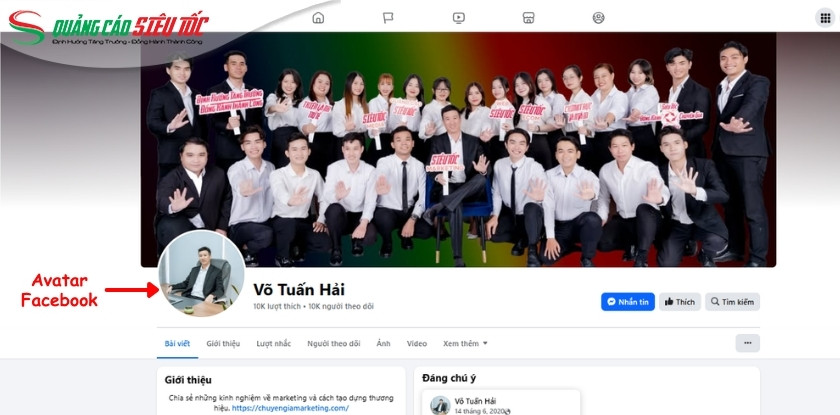 Định nghĩa avatar Facebook là gì