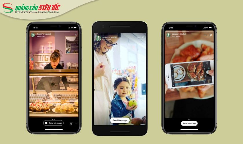 Kích thước video quảng cáo Facebook Stories