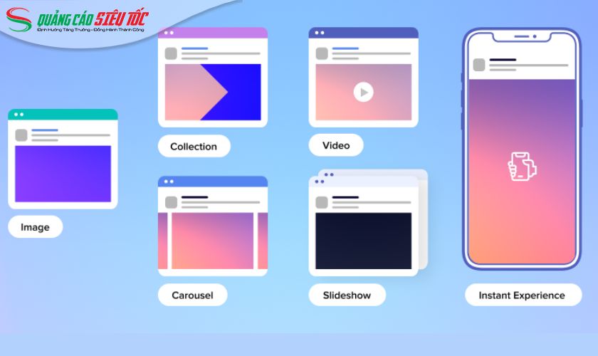 Cân nhắc đúng định dạng là một trong những kinh nghiệm tự chạy quảng cáo Facebook