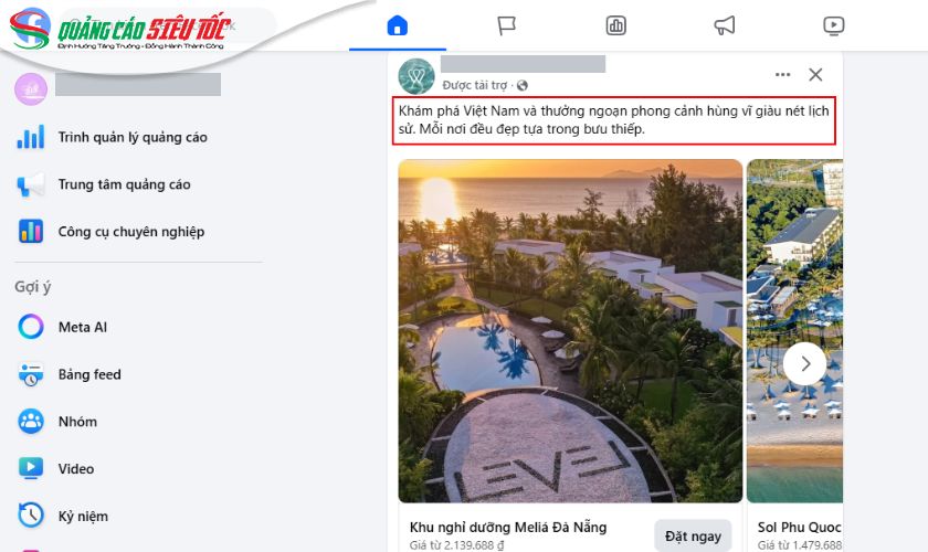 Đảm bảo nội dung quảng cáo Facebook thích hợp đối tượng mục tiêu
