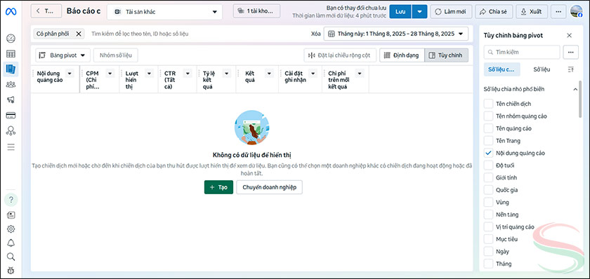 Báo cáo nội dung (Content Reports)
