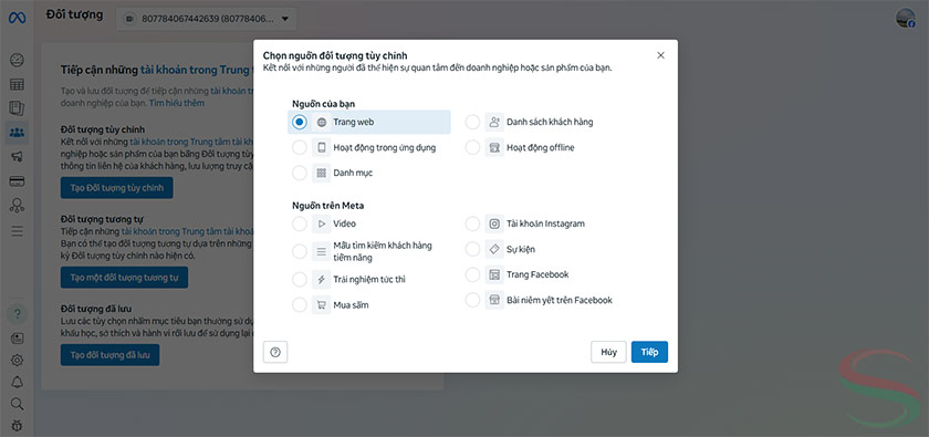 Đối tượng (Audience Manager)