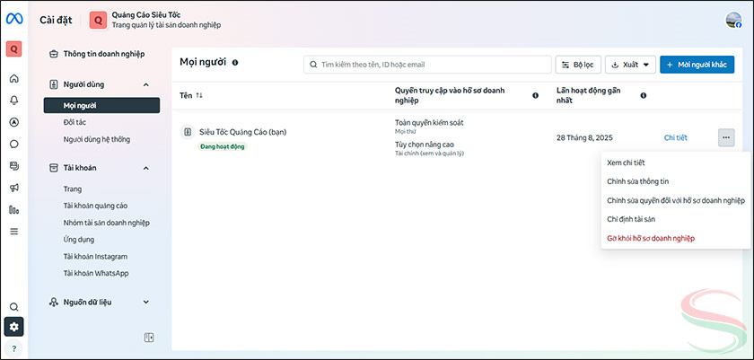 Phân quyền trên MBS