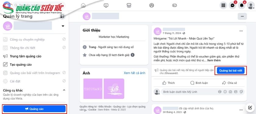 Bắt đầu tạo quảng cáo trên Facebook