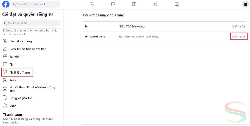 Tùy chỉnh URL trang