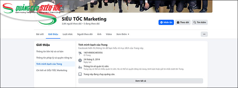 Truy cập fanpage của đối thủ Truy cập fanpage của đối thủ