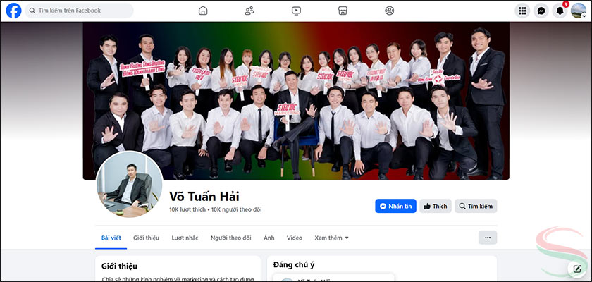 Xây dựng profile Facebook chuyên nghiệp