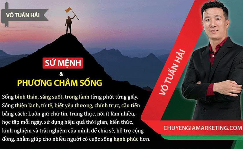 Phương châm của CEO Võ Tuấn Hải