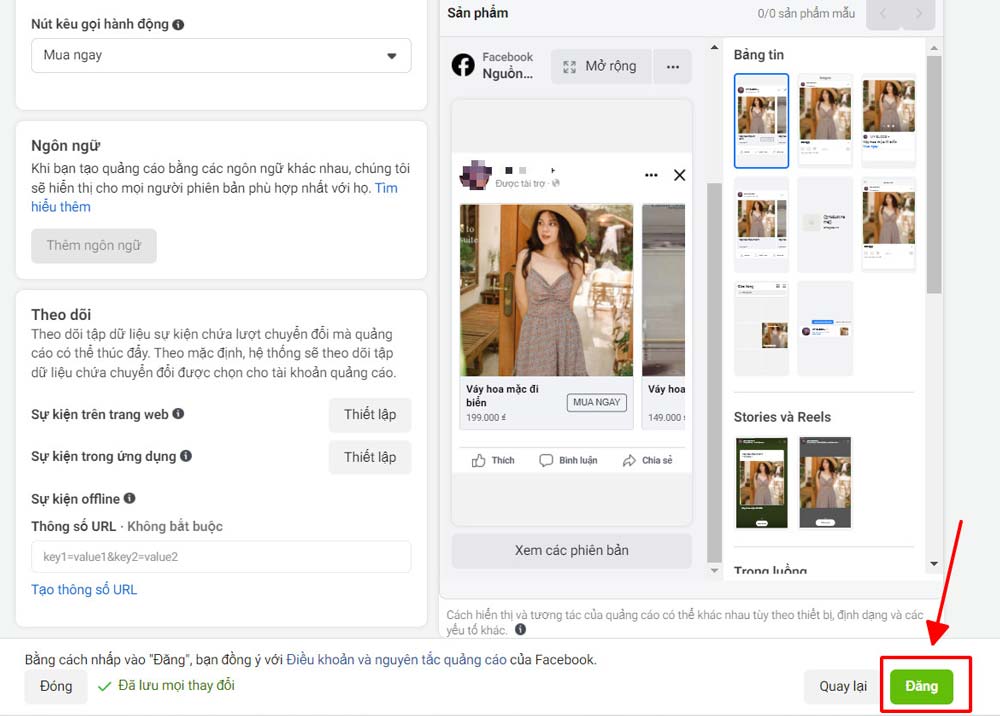 Chạy quảng cáo Dynamic Ads Facebook