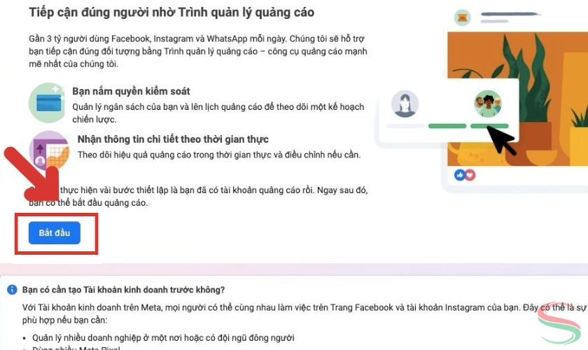 Tạo ad-account Facebook