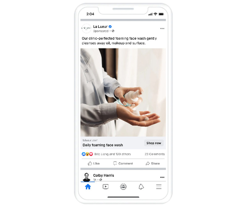 Mẫu Facebook Feed Ads