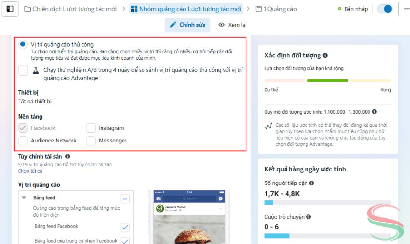 Loại bỏ nền tảng quảng cáo với tùy chọn vị trí quảng cáo thủ công