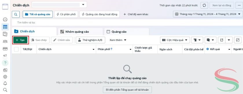 Tạo quảng cáo trên Facebook