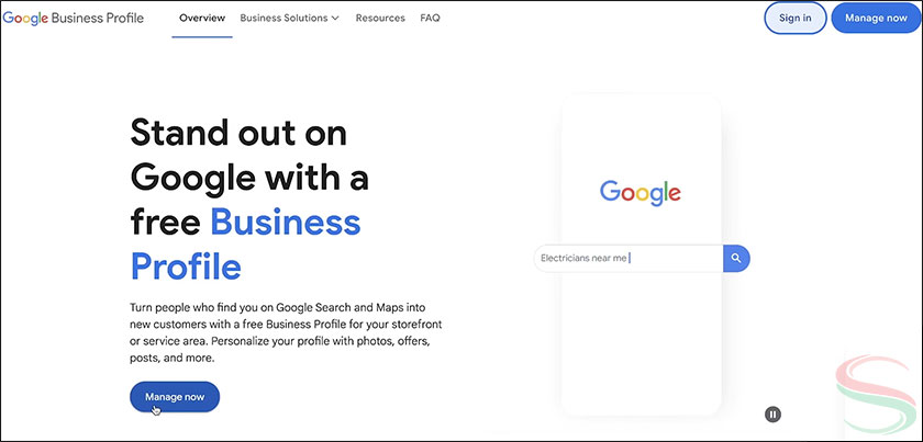 Vào trang đăng ký GMB Vào trang đăng ký GMB