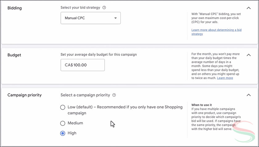 Thiết lập ngân sách và chiến lược đấu giá