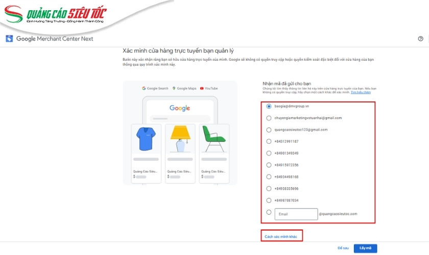 Chứng thực danh tính shop online