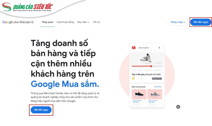 Đến trang đăng ký tài khoản Merchant