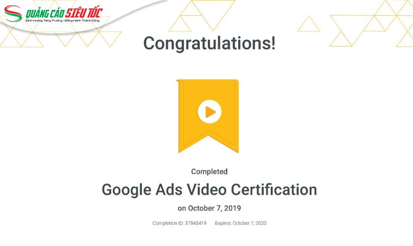 Google Certification là điều kiện cần có khi đăng ký chương trình Google Partners