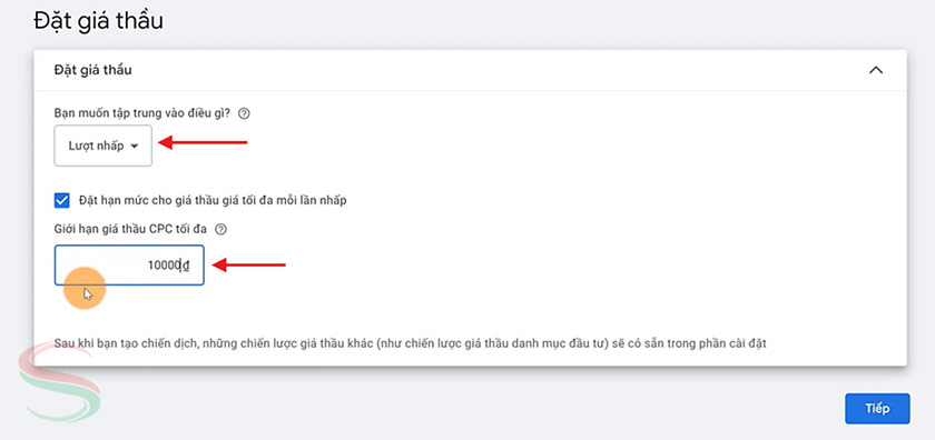 Đặt giá thầu