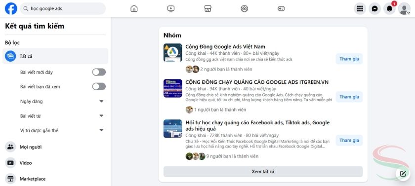 Cộng đồng diễn đàn là nơi học Google Ads miễn phí hiệu quả