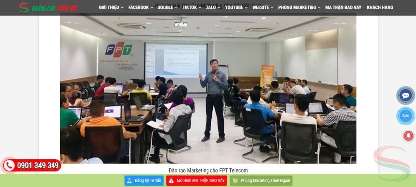 Học quảng cáo Google qua người có kinh nghiệm