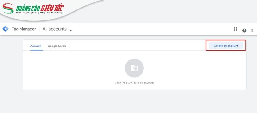 Thiết lập mã theo dõi trang web bằng Google Tag Manager