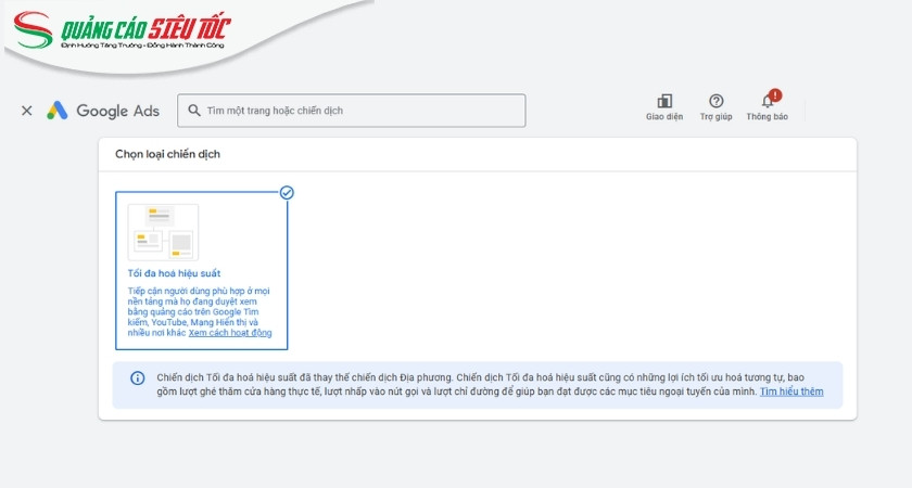 Cấu hình loại campaign