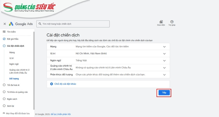 Cấu trúc chiến dịch