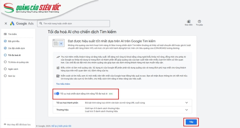 Hỗ trợ AI của Google