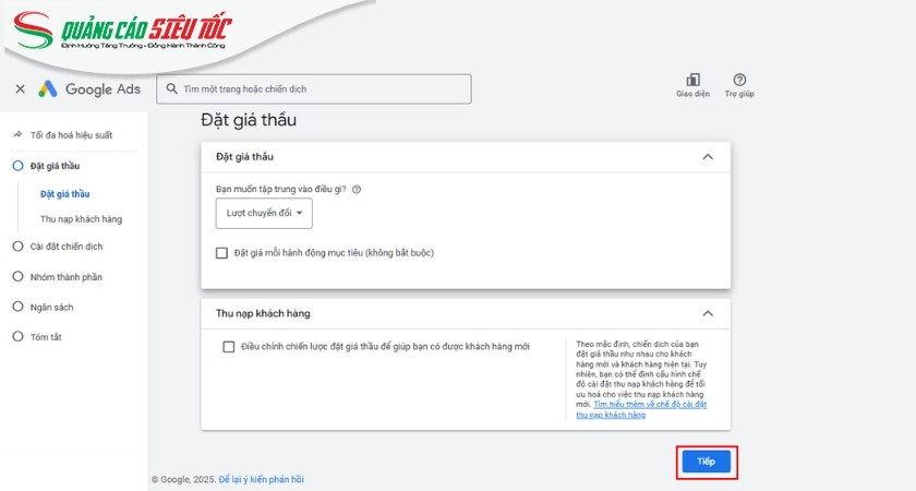 Xây dựng chiến lược giá thầu